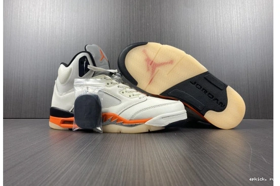 Rep EP Retro Air Jordan 5 Total DC1060-100 DC1060-100 Orange 0518